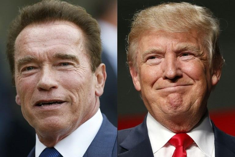 Schwarzenegger assumiu programa que era apresentado por Trump