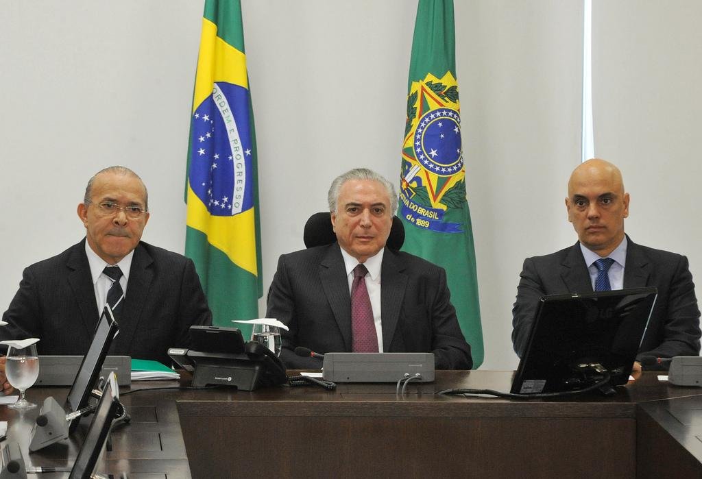 Alexandre de Moraes viajou para se reunir com o presidente Temer