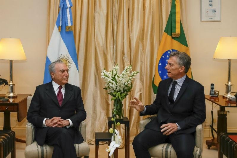Presidente da Argentina faz primeira visita oficial ao Brasil