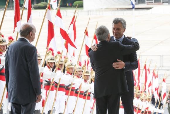 Macri chega ao Planalto para tratar de com&eacute;rcio, investimento e seguran&ccedil;a