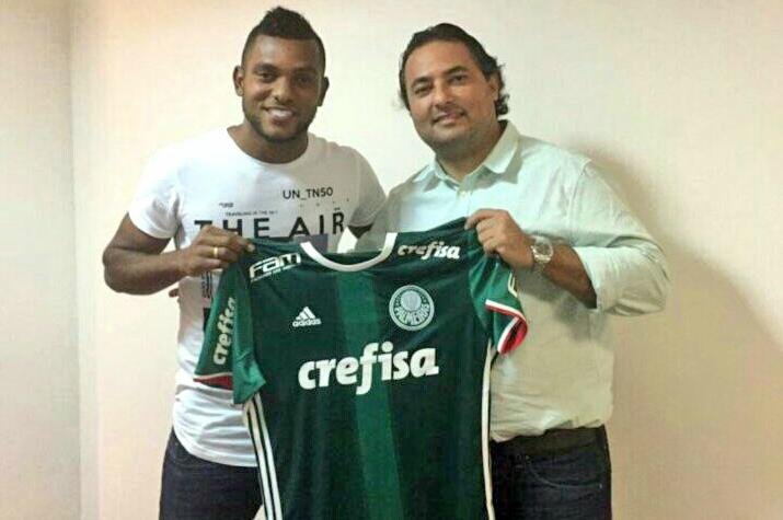 Borja &eacute; o novo refor&ccedil;o do Palmeiras