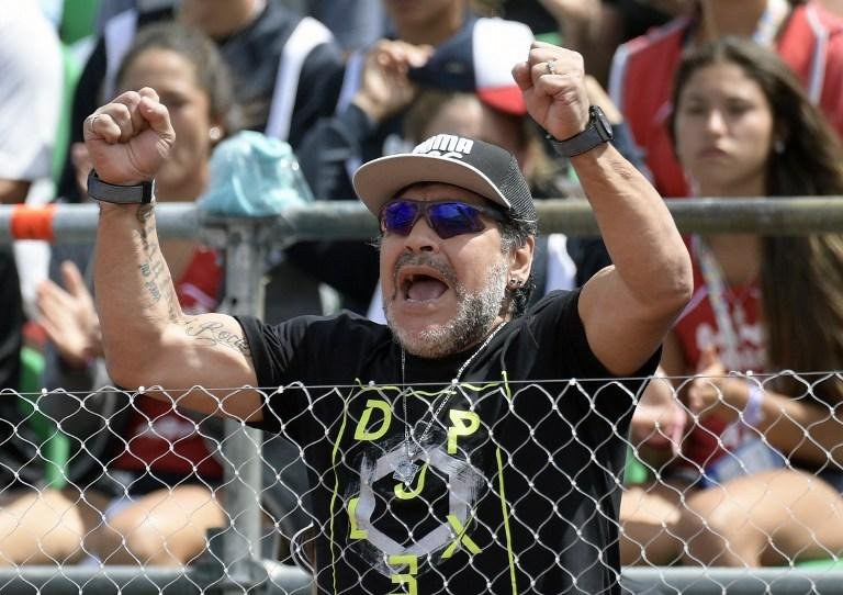 Maradona foi oficializado como embaixador da Fifa