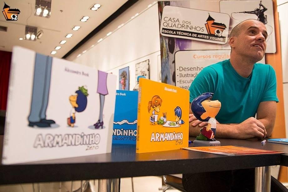  Alexandre Beck, criador do personagem Armandinho, &eacute; um dos convidados do Mundo HQ