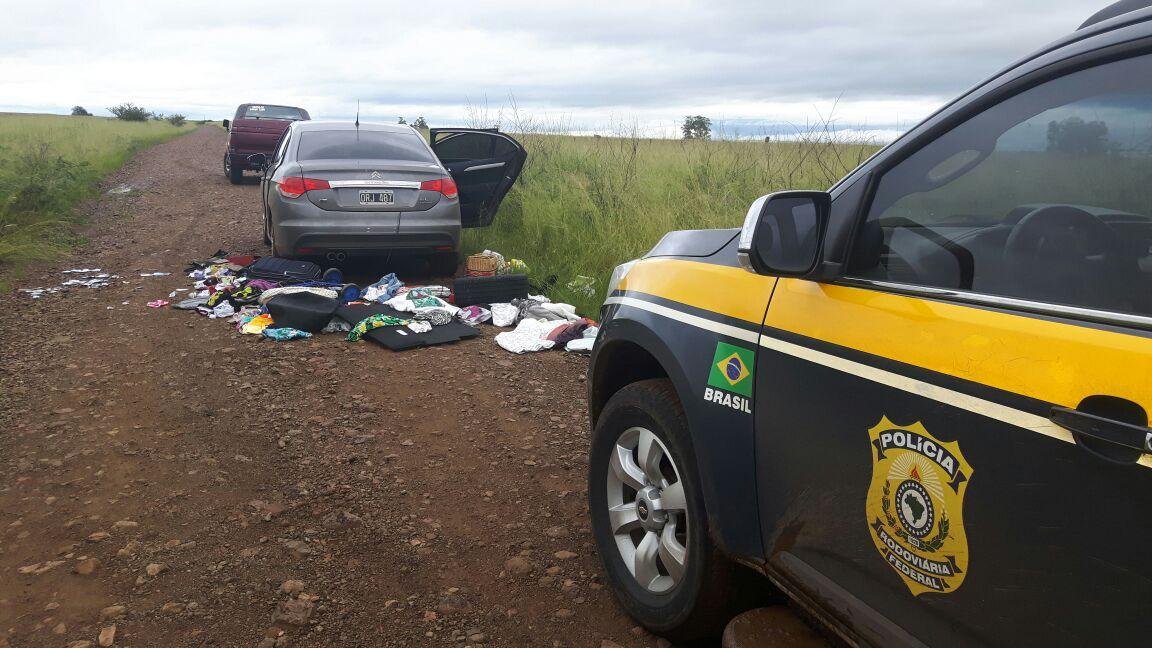 Grupo foi assaltado em Uruguaiana, pouco depois de passarem a fronteira