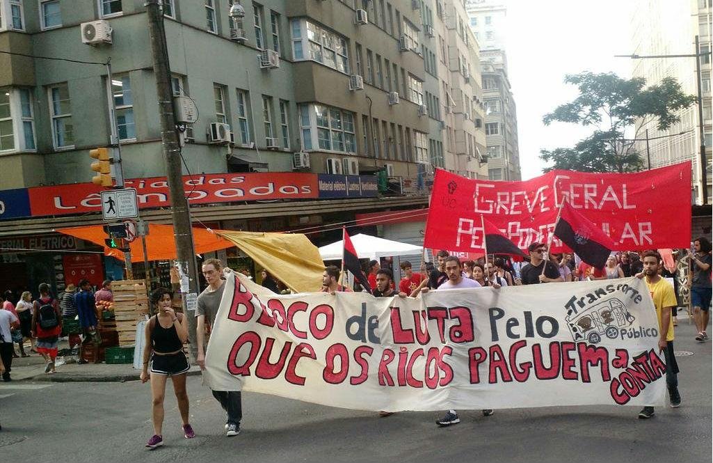 Homem denunciou viol&ecirc;ncia da BM, ap&oacute;s manifesta&ccedil;&atilde;o contra o aumento das passagens