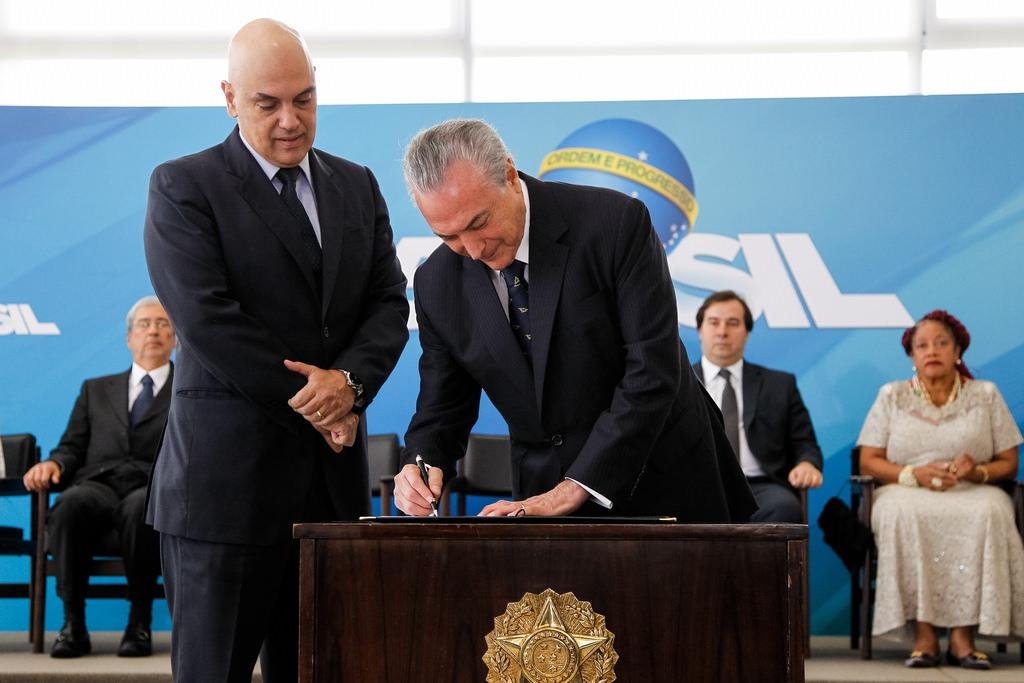 Escolha de ministro da Justi&ccedil;a ser&aacute; pessoal e sem conota&ccedil;&otilde;es partid&aacute;rias, afirma Temer