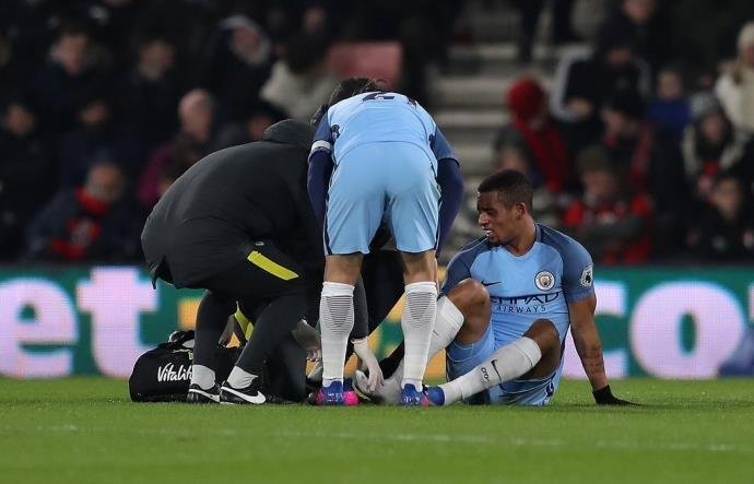 Gabriel Jesus passou por cirurgia no p&eacute; direito
