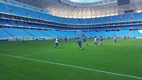 Gr&ecirc;mio faz rach&atilde;o em &uacute;ltimo treino antes de enfrentar S&atilde;o Jos&eacute; 