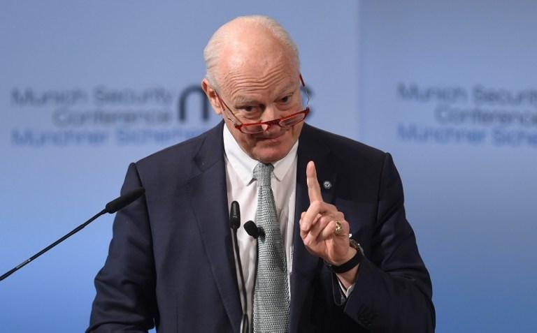 Staffan de Mistura questionou se objetivo &eacute; combater ou acabar com o Estado Isl&acirc;mico