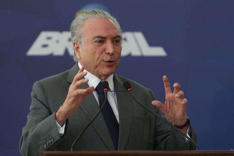 Temer diz que, em menos de 9 meses, conseguiu reduzir a infla&ccedil;&atilde;o e os juros 