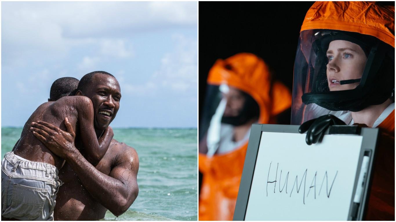 "Moonlight" venceu como melhor roteiro e "A Chegada" como melhor roteiro adaptado