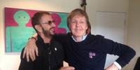 A última vez que o Ringo e Paul gravaram juntos foi em 2010, para o álbum 