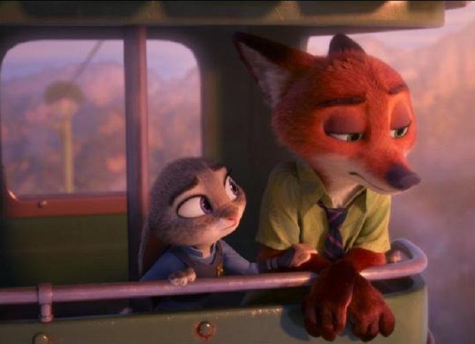 "Zootopia", de Byron Howard, com raposa esperta e vilanesco lobo como Xerife de Nottingham, se inspirou no Robin Hood, de1973 