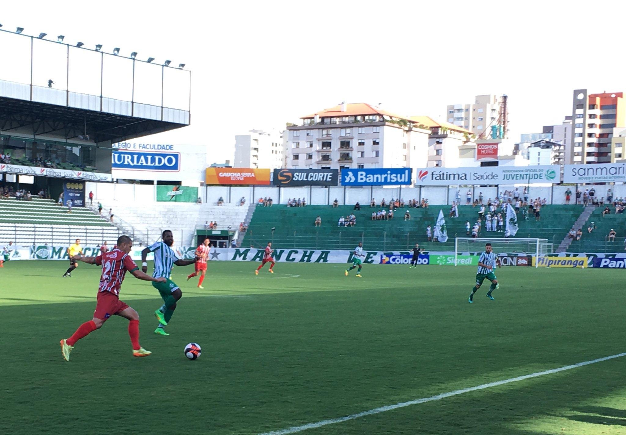 Juventude derrotou Passo Fundo por 1 a 0 no Jaconi