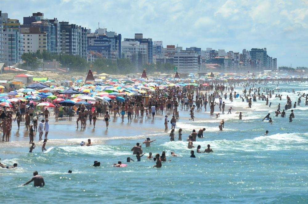 Previs&atilde;o &eacute; que temperatura no litoral fique entre 22&ordm;C e 30&ordm;C