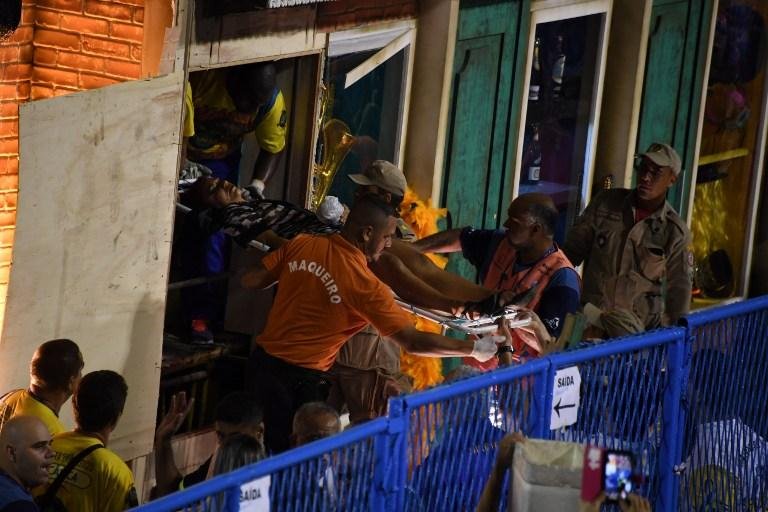 Unidos da Tijuca sofreu um acidente no desfile de segunda-feira