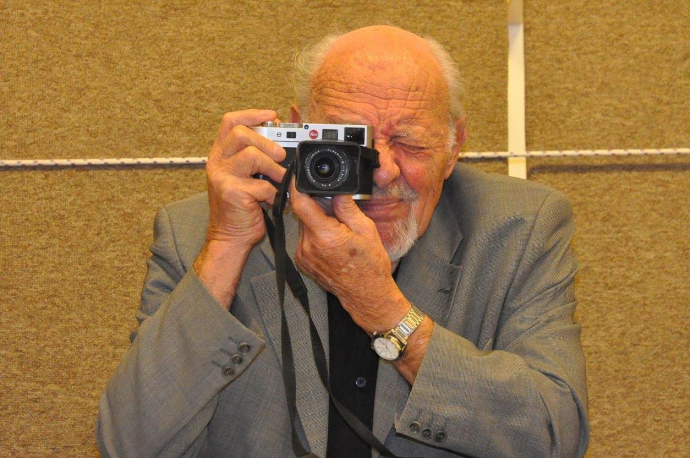 Ele fotografou mais de dez guerras e saiu ileso de todas