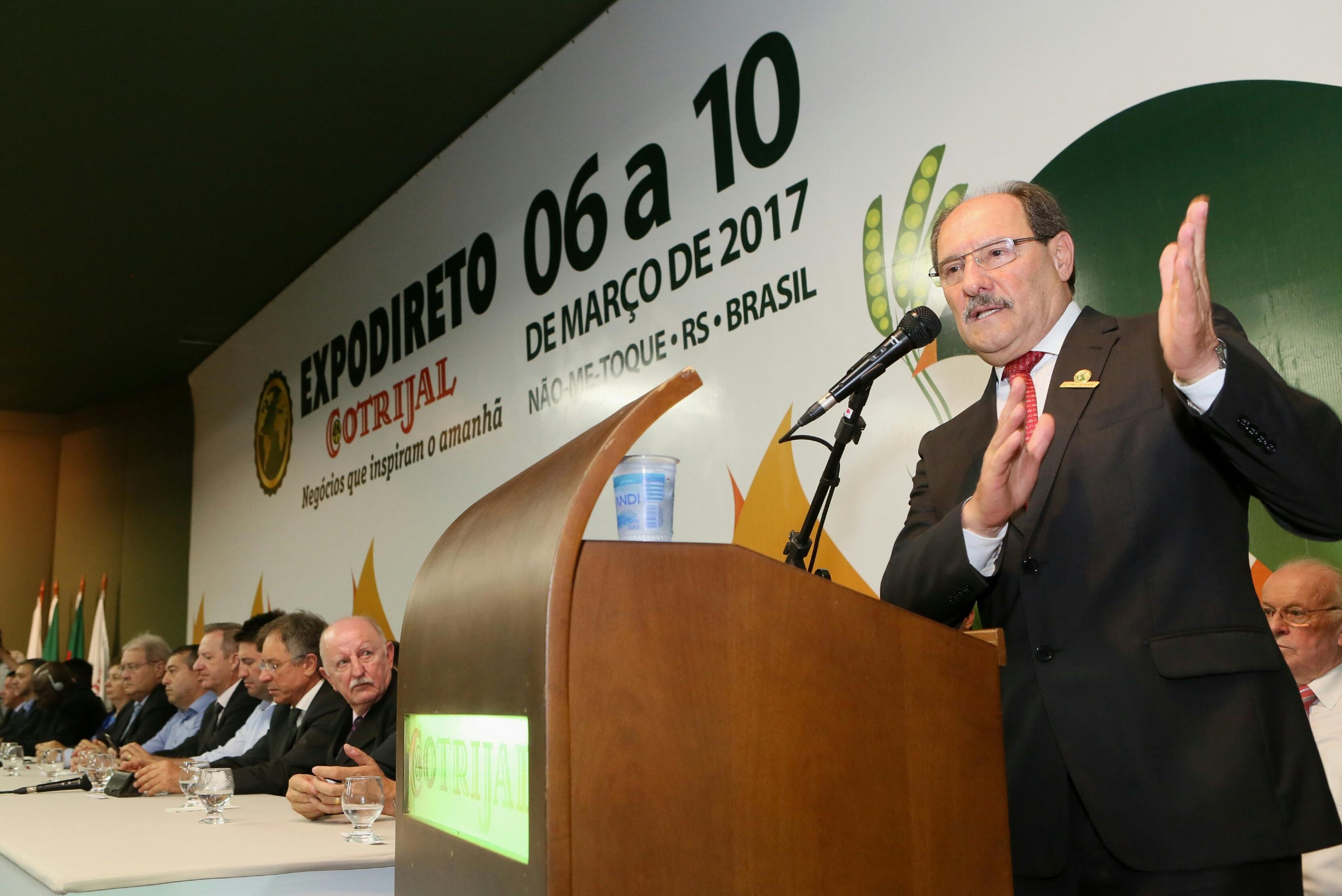 Governador do Estado participou da abertura da Expodireto Cotrijal, em N&atilde;o-Me-Toque