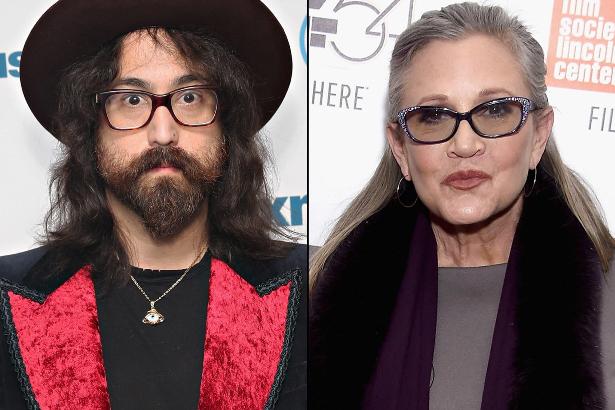 Filho de John Lennon divulga m&uacute;sica que escreveu com Carrie Fisher