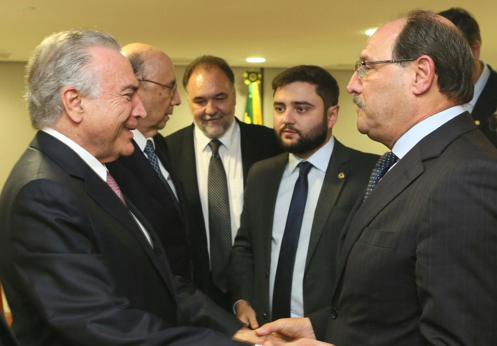 Governador teve encontro em Bras&iacute;lia com Temer e ministros da Fazenda e Planejamento