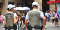 Aumenta o número de brigadianos no Centro de Porto Alegre