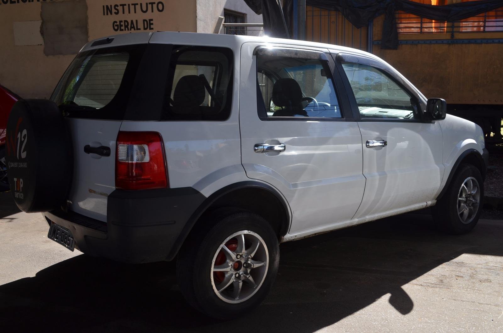 Na a&ccedil;&atilde;o, foi apreendido um ve&iacute;culo Eco Sport usado para a pr&aacute;tica do crime