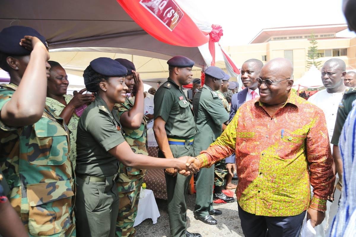 Akufo-Addo garantiu que nomea&ccedil;&otilde;es foram necess&aacute;rias para "endireitar o pa&iacute;s"