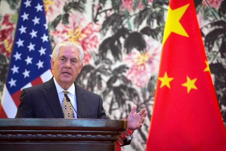 Rex Tillerson informou que EUA trabalhar&aacute; com China
