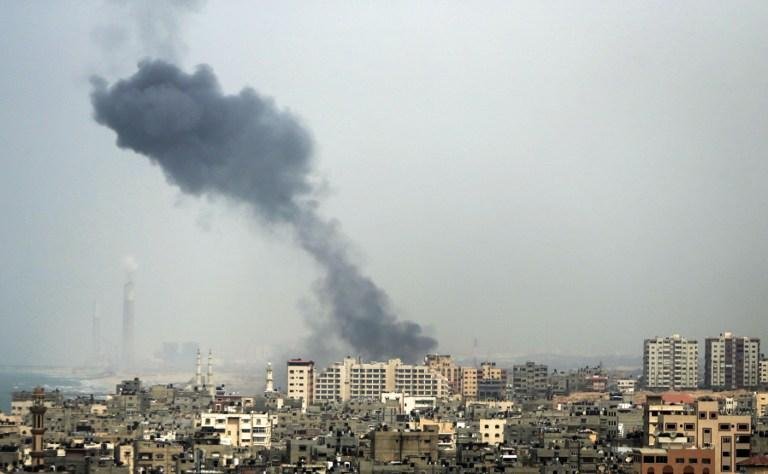 Israel responde a disparo de foguetes de Gaza