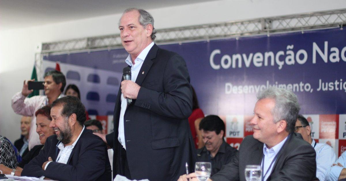 Ciro Gomes participou da conven&ccedil;&atilde;o nacional do PDT