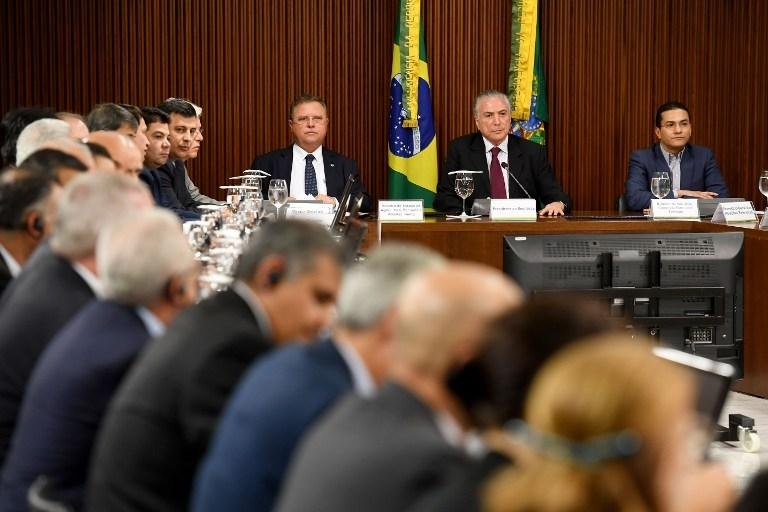 Maggi e Temer participaram de reuni&atilde;o sobre as carnes produzidas no Brasil