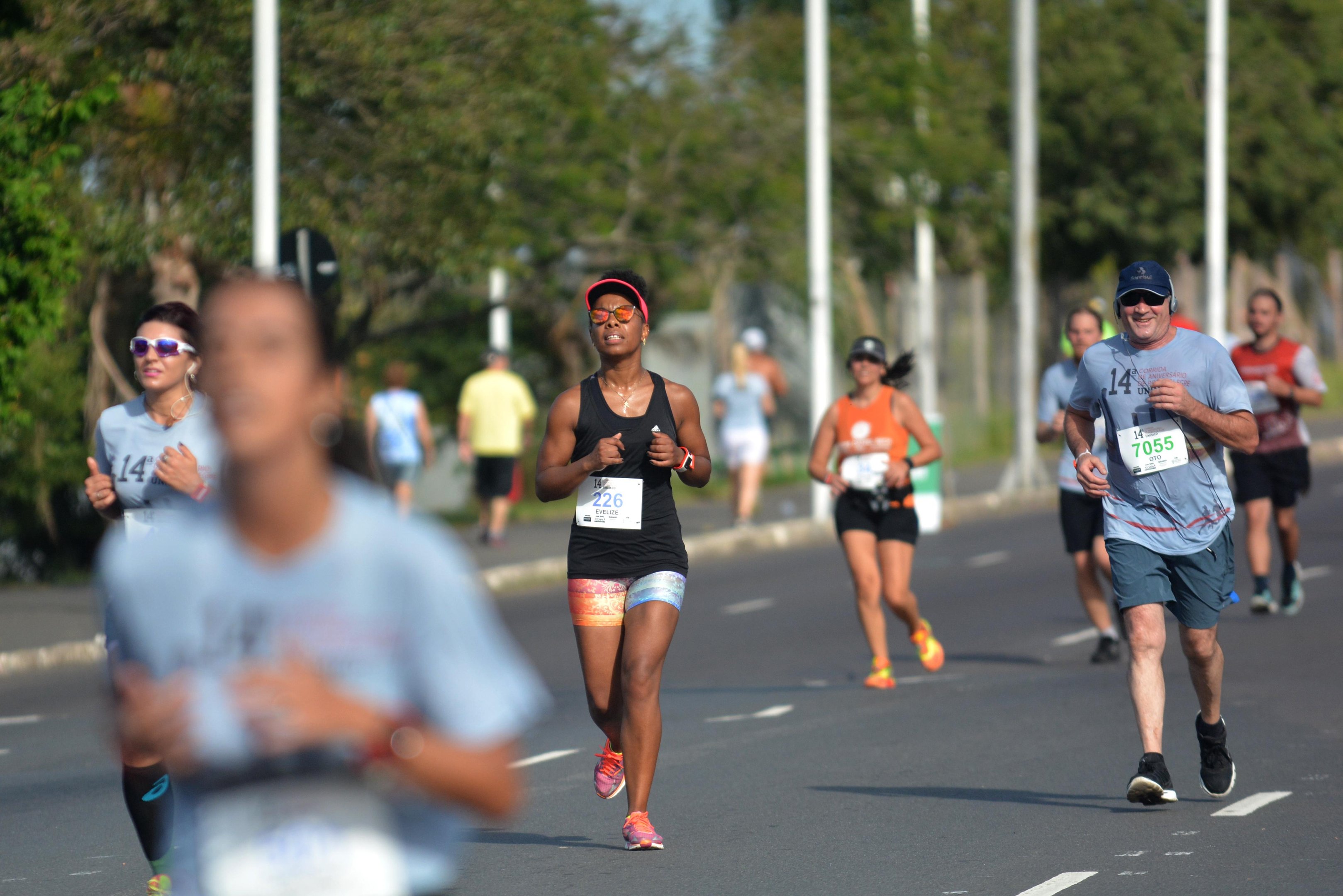 Foram realizados percursos de 10, 5 e 3 quil&ocirc;metros nas categorias masculino e feminino