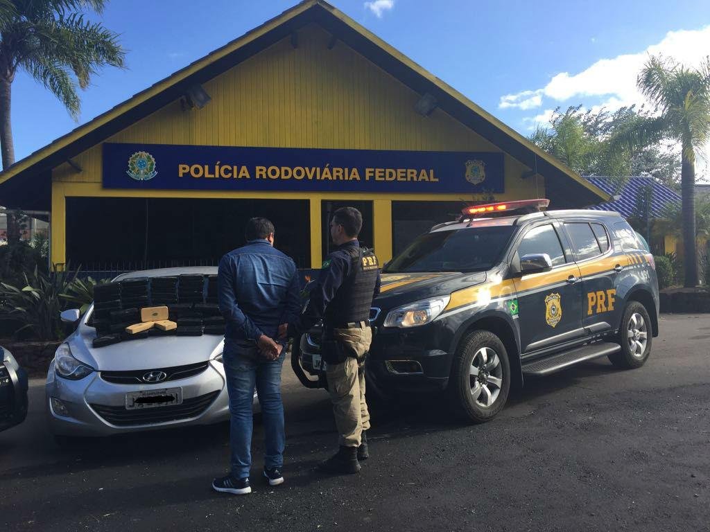 Homem foi preso com 80 kg de pasta de coca&iacute;na