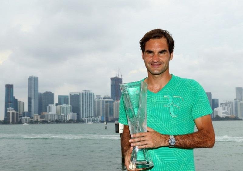 Ap&oacute;s conquista em Miami, Federer diz que deve fazer uma pausa at&eacute; Roland Garros