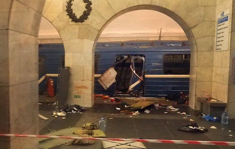 R&uacute;ssia revisa para nove n&uacute;mero de mortos em explos&atilde;o