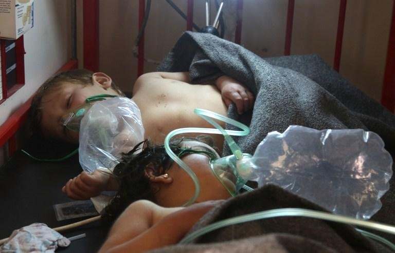Ataque com g&aacute;s t&oacute;xico deixa 58 mortos na S&iacute;ria