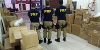 PRF apreende mercadoria avaliada em R$ 3 milhões em Bagé