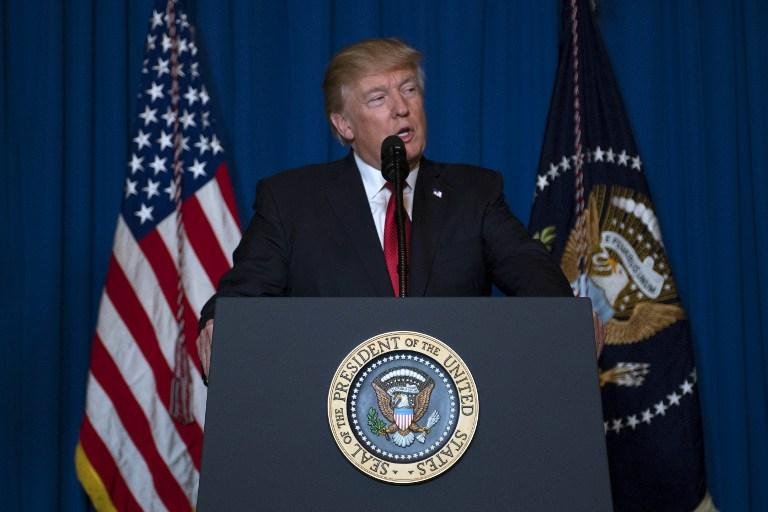 Trump: ataque a S&iacute;ria &eacute; vital para seguran&ccedil;a nacional