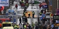 Atentado com caminhão deixa ao menos três mortos em Estocolmo