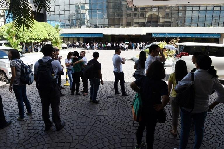 Tr&ecirc;s terremotos atingem as Filipinas