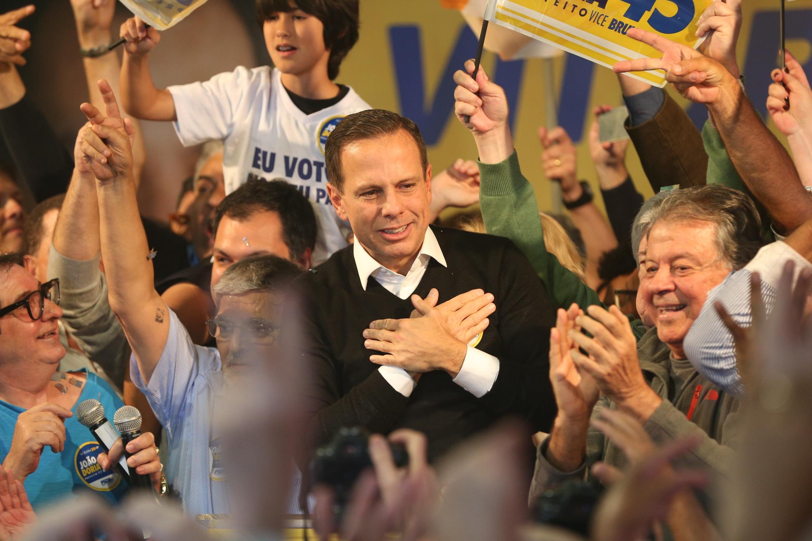 Doria admite inten&ccedil;&atilde;o de disputar governo de S&atilde;o Paulo em 2018