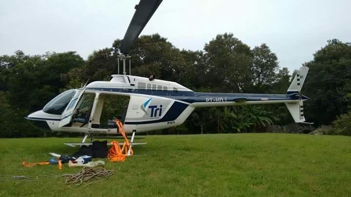 Helic&oacute;ptero foi encontrado pela pol&iacute;cia em Triunfo