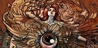 Cartaz “Lady of Fantaspoa”, criado pela norte-americana Elizabeth Schuch 