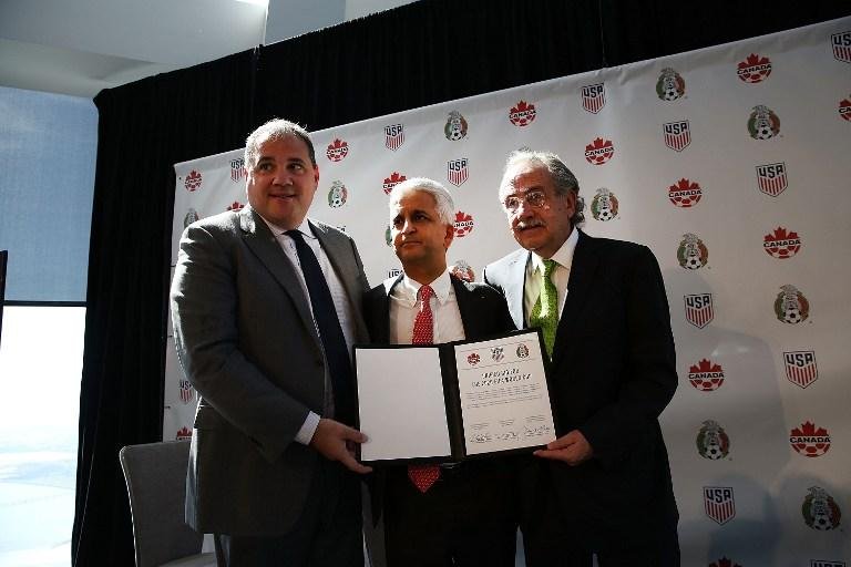  EUA, M&eacute;xico e Canad&aacute; apresentaram proposta para sediar Copa de 2016