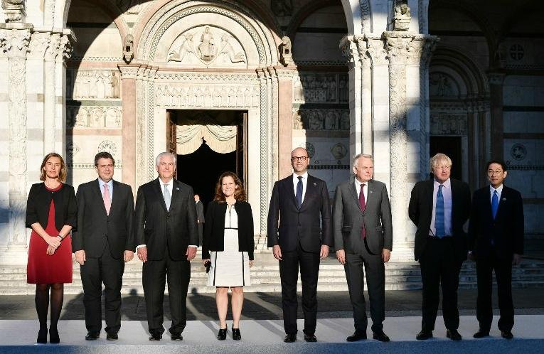 Ministros das Rela&ccedil;&otilde;es Exteriores est&atilde;o reunidos na It&aacute;lia
