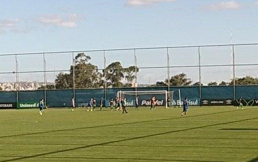 Reservas do Gr&ecirc;mio jogaram contra Sindicato dos Atletas Profissionais nesta quarta