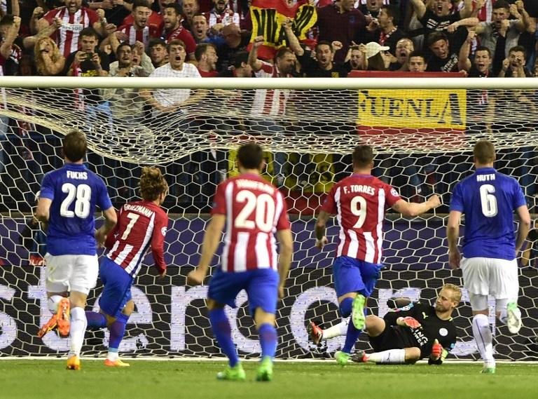 Antoine Griezmann marcou, de p&ecirc;nalti, o &uacute;nico gol do jogo