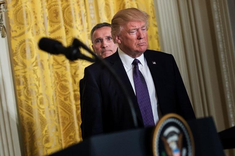 Trump voltou atr&aacute;s e destacou import&acirc;ncia da OTAN