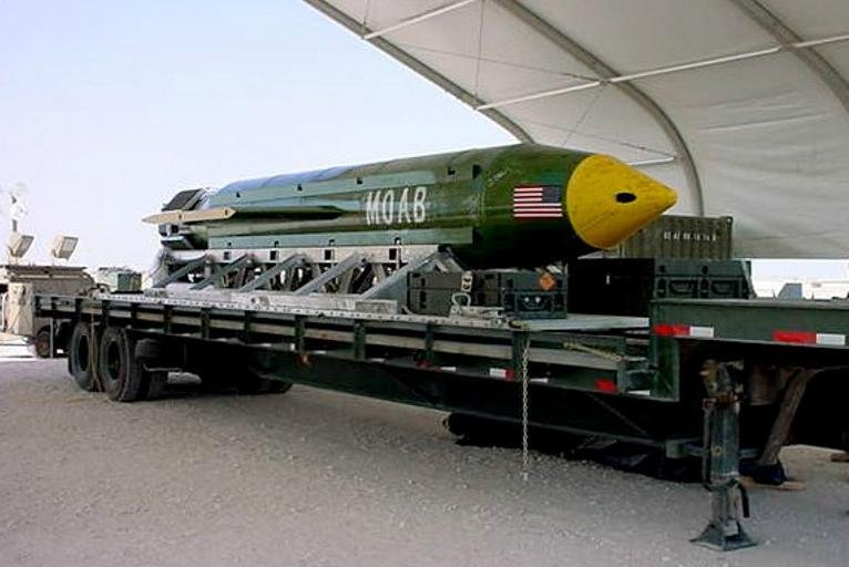 MOAB "atingiu um complexo de cavernas" no distrito de Achin