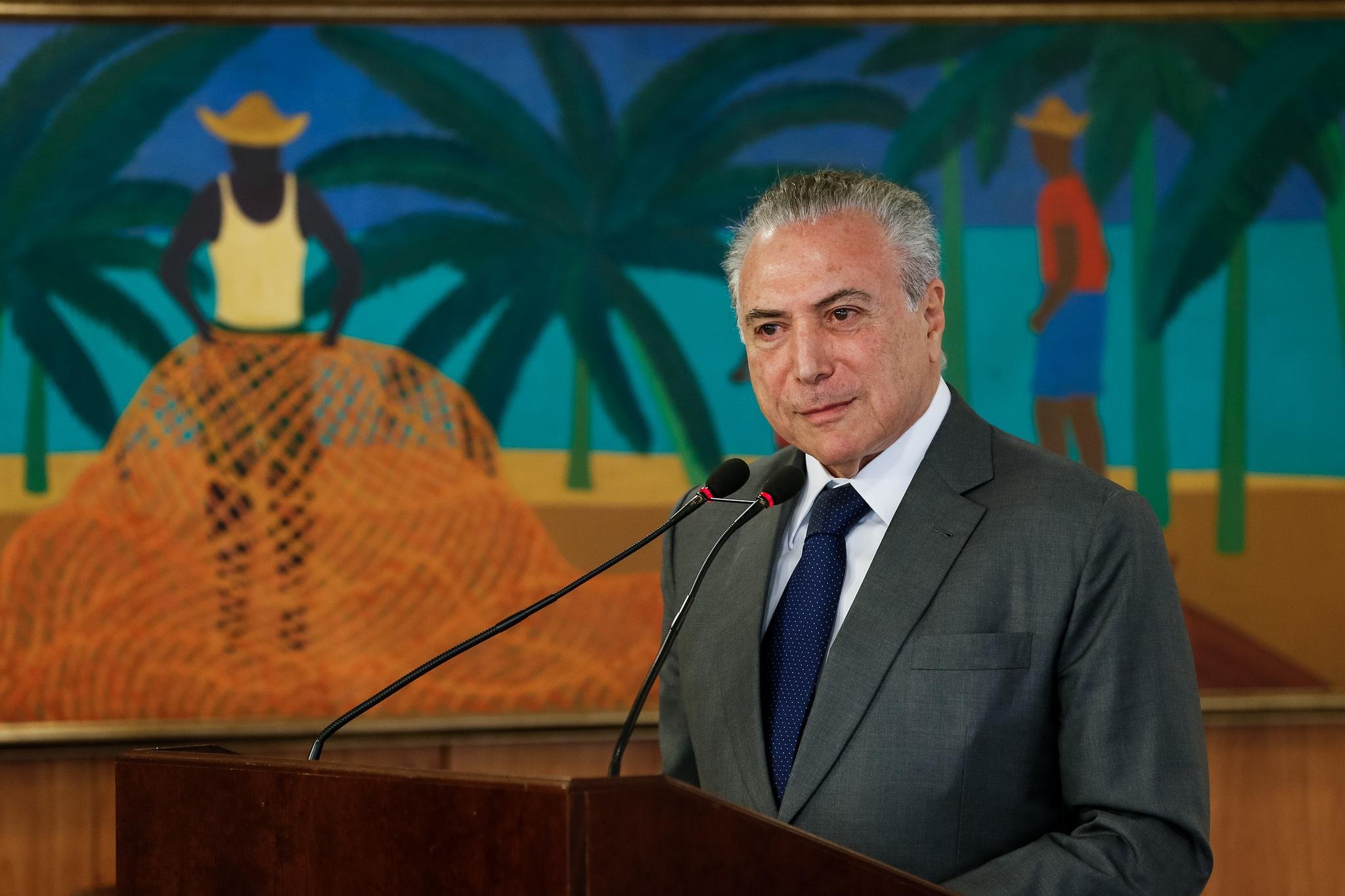 Ambos se encontraram nesta quinta-feira no Pal&aacute;cio do Planalto para &ldquo;apresenta&ccedil;&atilde;o formal"